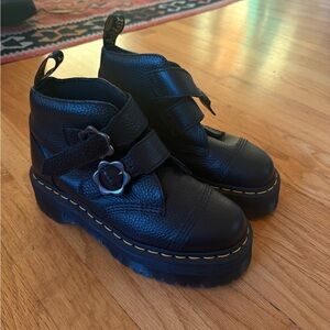 Dr. Martens Black Combat Boots